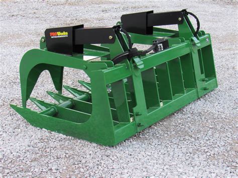 72-skid-steer-root-grapple-bucket-attachment|skid steer root grapple bucket.